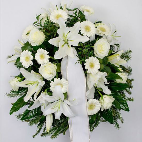 Örökké velünk - domb koszorú