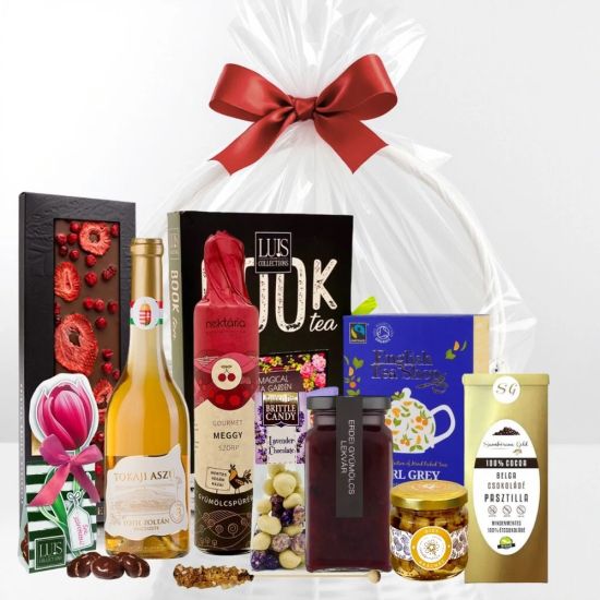 Falatozás - ajándékkosár