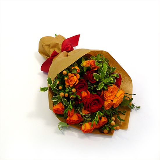 Lángoló tűz - virágcsokor