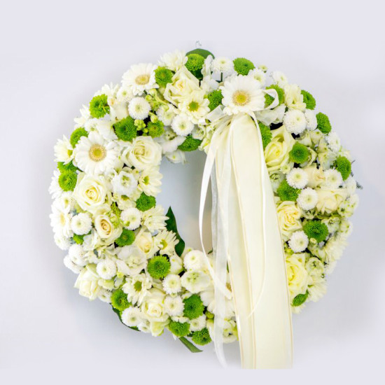 Angyalok vezessék utadat - görög koszorú