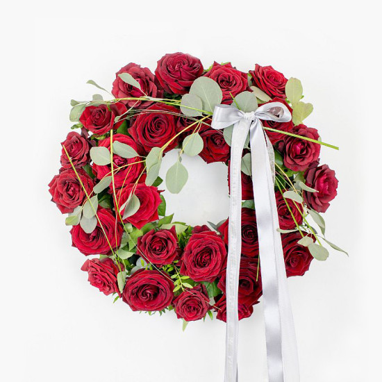 Jól csak szívével lát - görög koszorú