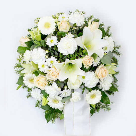 Lelkednek örök béke - domb koszorú