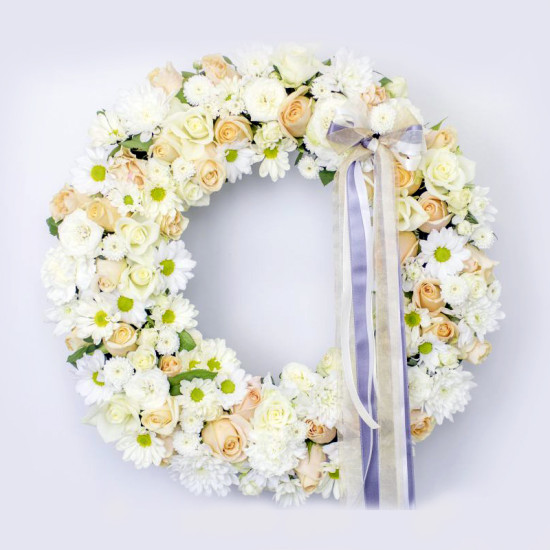 Mindig itt vagyunk Neked - görög koszorú