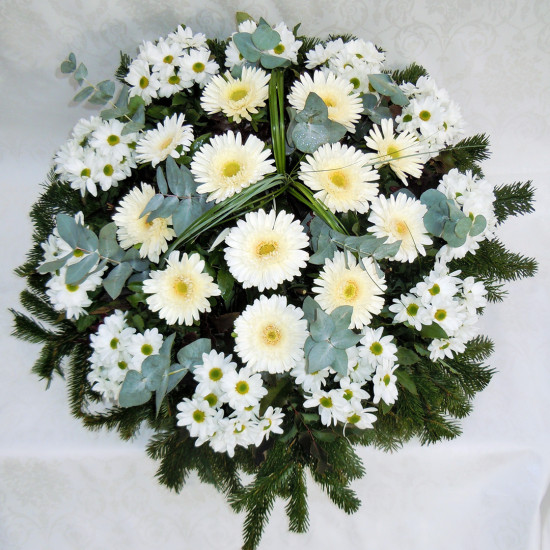 Utolsó utadon - domb koszorú