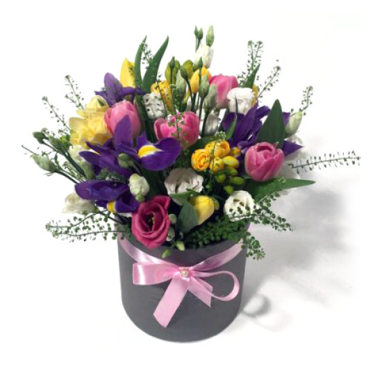 Tavaszi boldogság - virágdoboz